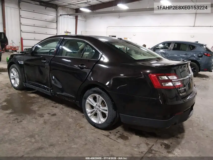 2014 Ford Taurus Sel VIN: 1FAHP2E8XEG153224 Lot: 45628809