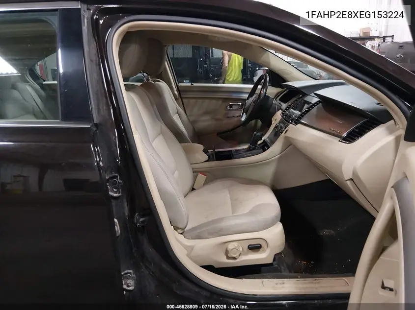2014 Ford Taurus Sel VIN: 1FAHP2E8XEG153224 Lot: 45628809