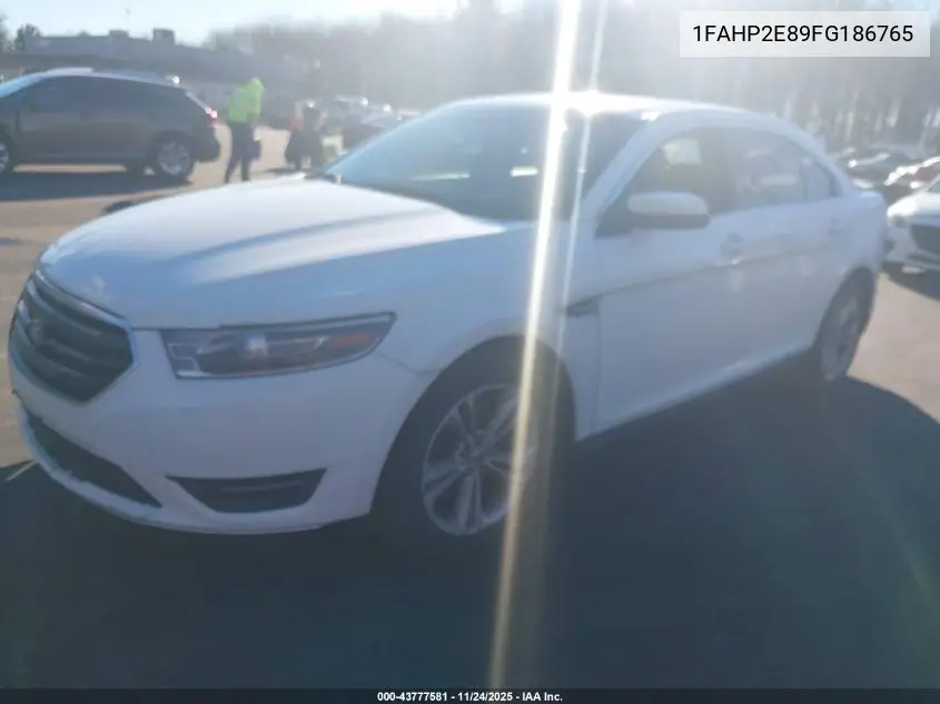 1FAHP2E89FG186765 2015 Ford Taurus Sel