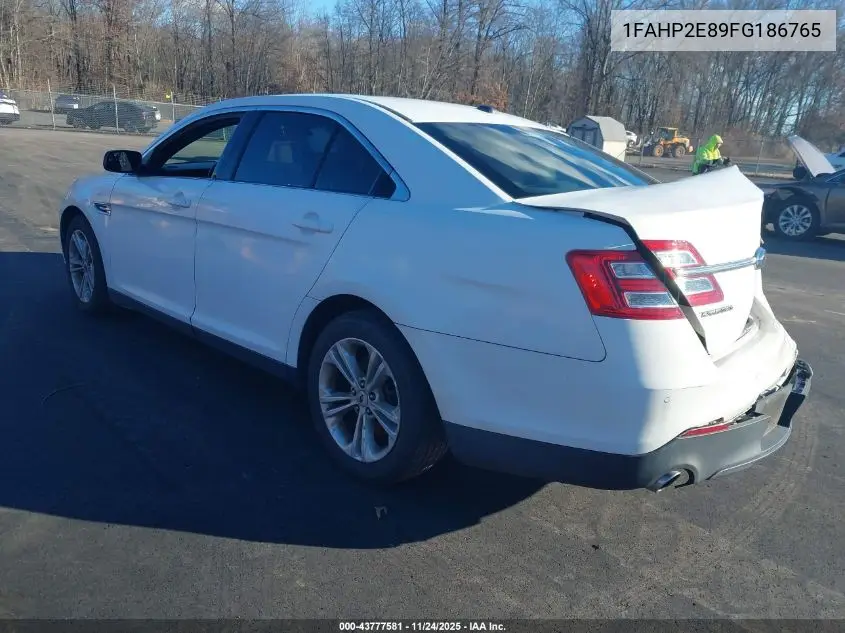 1FAHP2E89FG186765 2015 Ford Taurus Sel