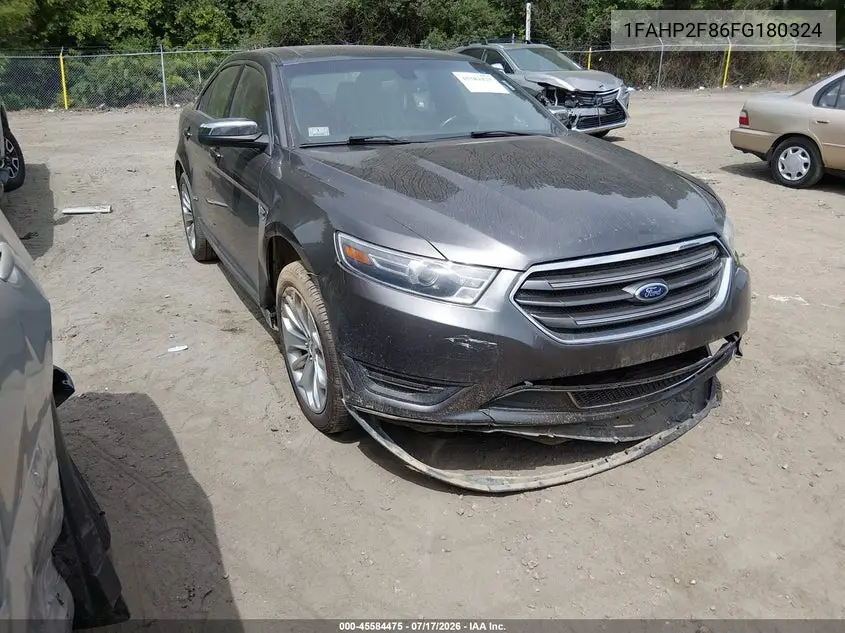 2015 Ford Taurus Limited VIN: 1FAHP2F86FG180324 Lot: 45584475