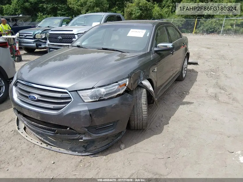 2015 Ford Taurus Limited VIN: 1FAHP2F86FG180324 Lot: 45584475