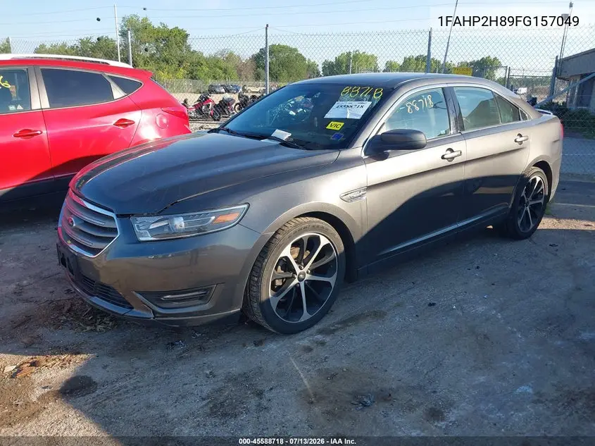2015 Ford Taurus Sel VIN: 1FAHP2H89FG157049 Lot: 45588718