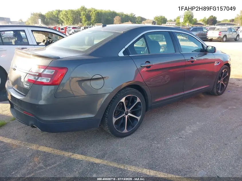 2015 Ford Taurus Sel VIN: 1FAHP2H89FG157049 Lot: 45588718