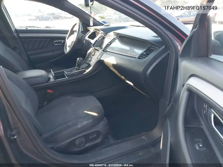 2015 Ford Taurus Sel VIN: 1FAHP2H89FG157049 Lot: 45588718
