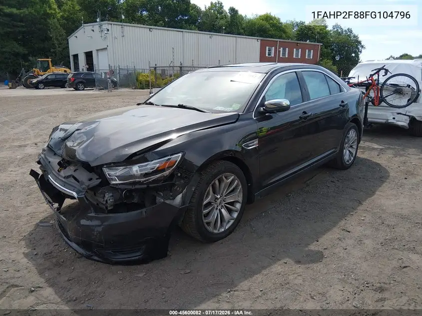 2015 Ford Taurus Limited VIN: 1FAHP2F88FG104796 Lot: 45600082