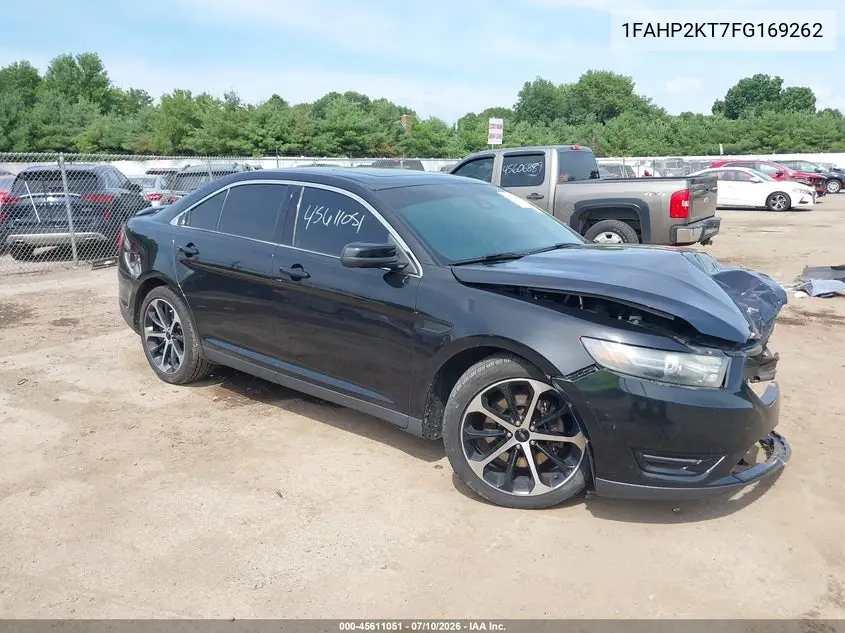 2015 Ford Taurus Sho VIN: 1FAHP2KT7FG169262 Lot: 45611051