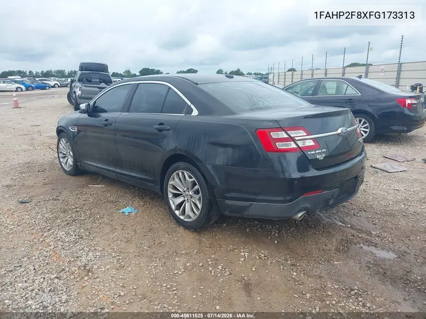 2015 Ford Taurus Limited VIN: 1FAHP2F8XFG173313 Lot: 45611525