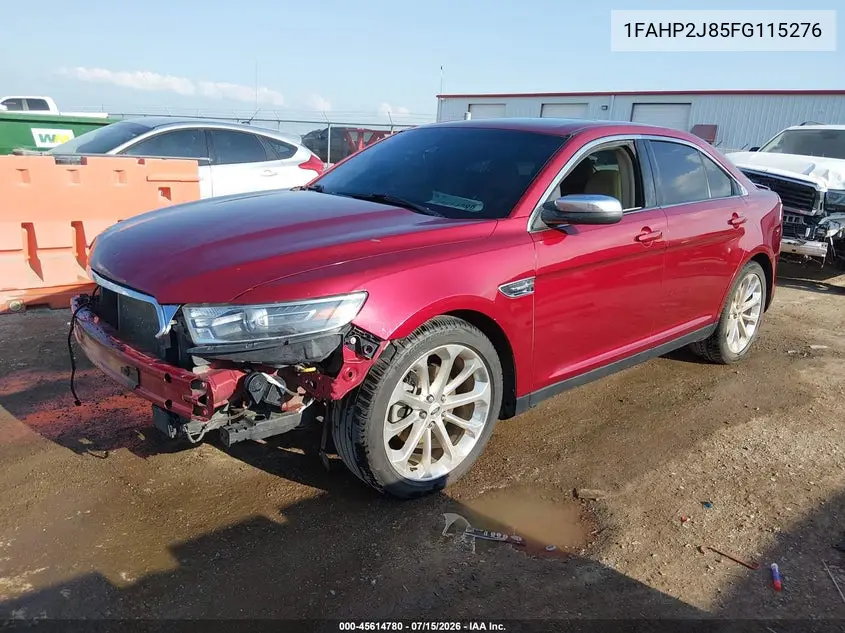 2015 Ford Taurus Limited VIN: 1FAHP2J85FG115276 Lot: 45614780