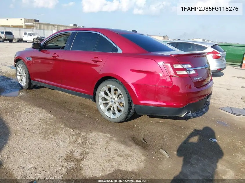 2015 Ford Taurus Limited VIN: 1FAHP2J85FG115276 Lot: 45614780