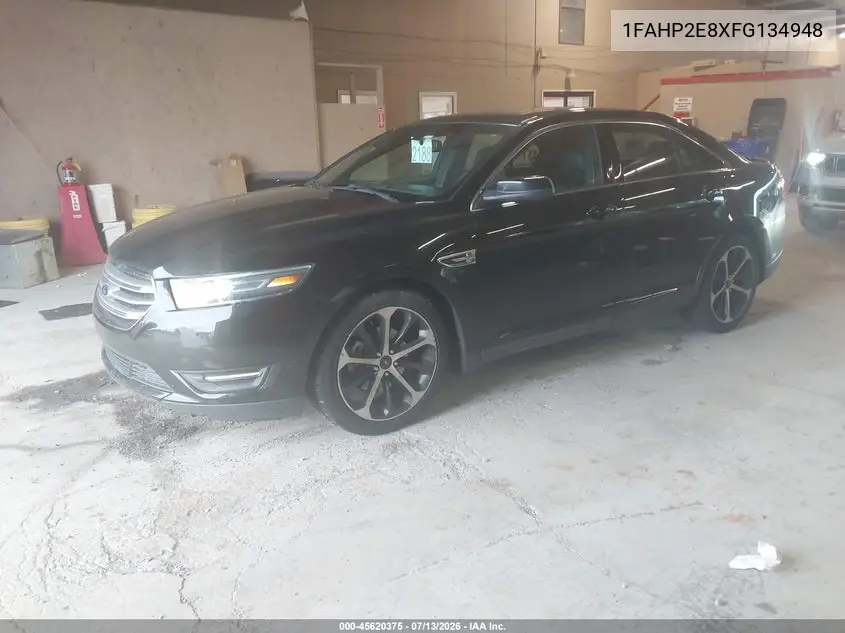2015 Ford Taurus Sel VIN: 1FAHP2E8XFG134948 Lot: 45620375