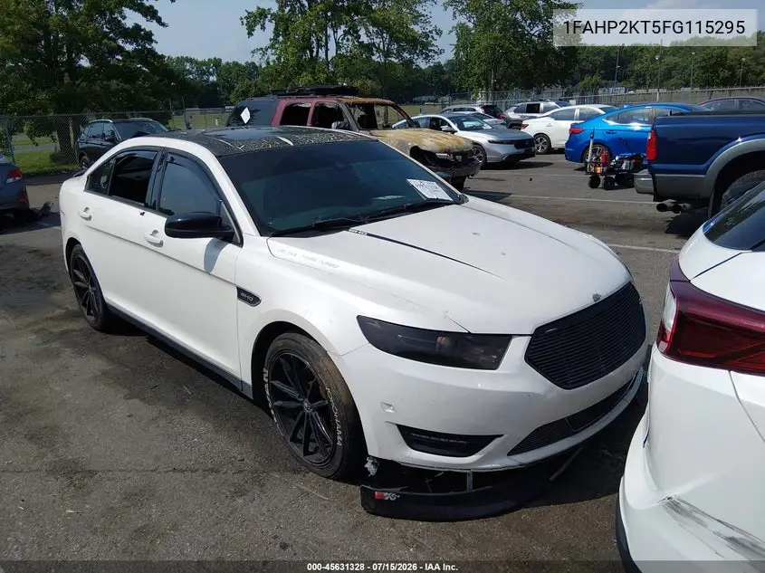 2015 Ford Taurus Sho VIN: 1FAHP2KT5FG115295 Lot: 45631328