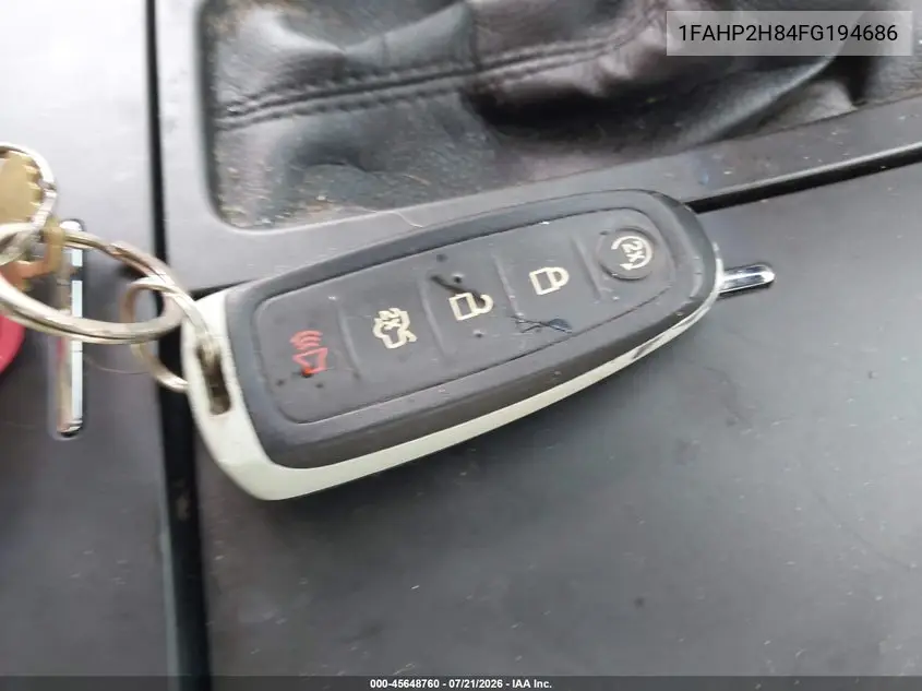 2015 Ford Taurus Sel VIN: 1FAHP2H84FG194686 Lot: 45648760