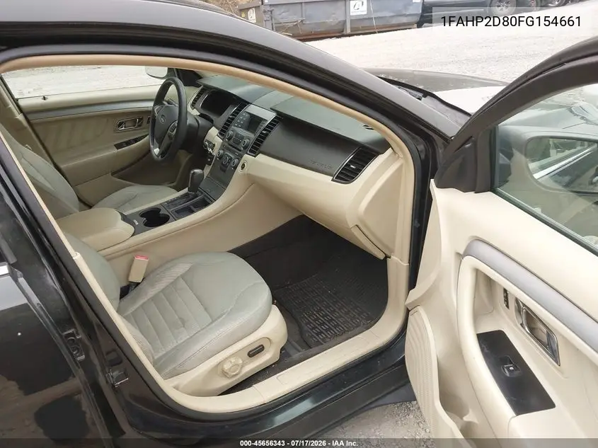 2015 Ford Taurus Se VIN: 1FAHP2D80FG154661 Lot: 45656343