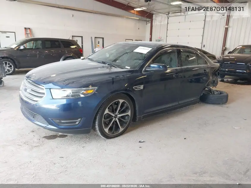 2016 Ford Taurus Sel VIN: 1FAHP2E87GG148131 Lot: 45186059