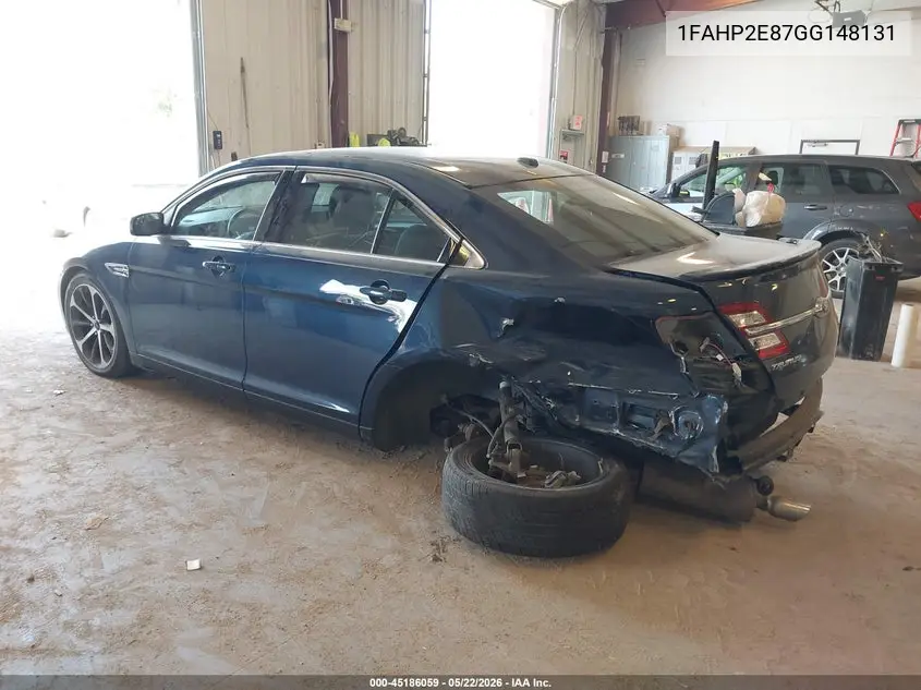 2016 Ford Taurus Sel VIN: 1FAHP2E87GG148131 Lot: 45186059