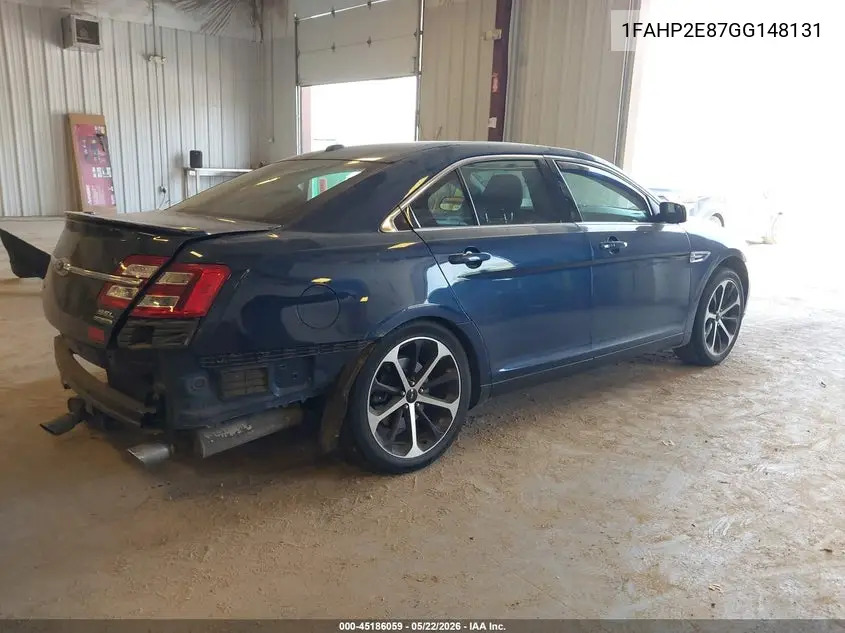 2016 Ford Taurus Sel VIN: 1FAHP2E87GG148131 Lot: 45186059