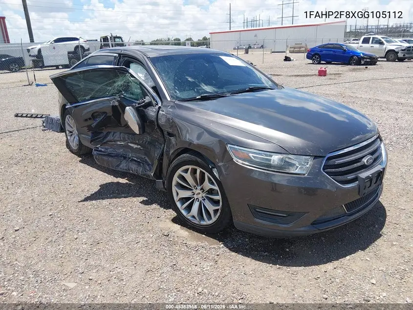 2016 Ford Taurus Limited VIN: 1FAHP2F8XGG105112 Lot: 45363958