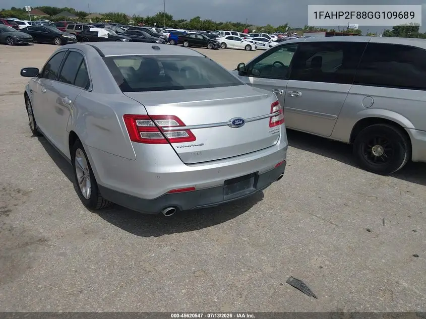 2016 Ford Taurus Limited VIN: 1FAHP2F88GG109689 Lot: 45620547