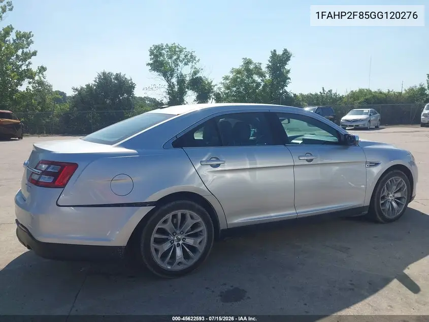 2016 Ford Taurus Limited VIN: 1FAHP2F85GG120276 Lot: 45622593