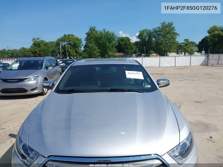 2016 Ford Taurus Limited VIN: 1FAHP2F85GG120276 Lot: 45622593