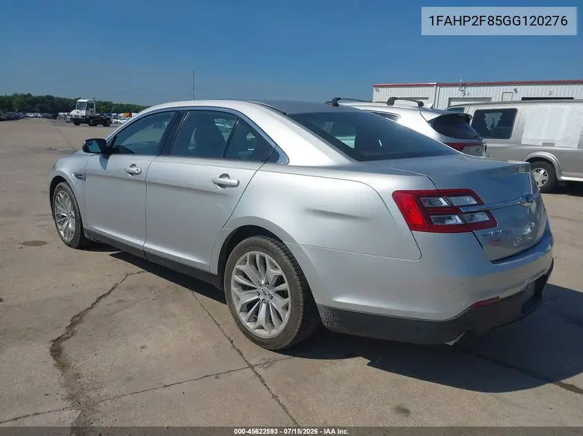 2016 Ford Taurus Limited VIN: 1FAHP2F85GG120276 Lot: 45622593