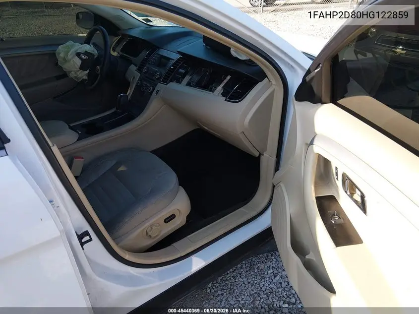 2017 Ford Taurus Se VIN: 1FAHP2D80HG122859 Lot: 45440369