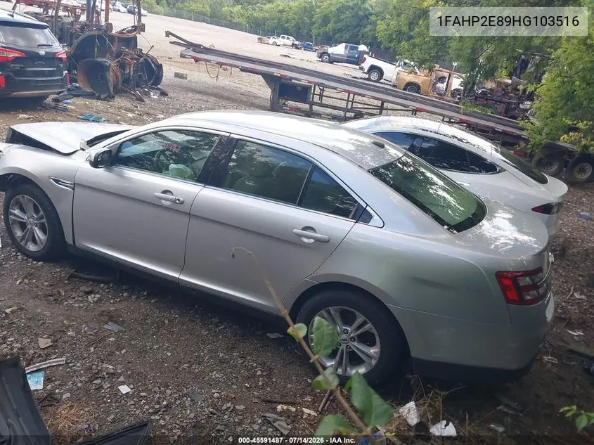 2017 Ford Taurus Sel VIN: 1FAHP2E89HG103516 Lot: 45591487