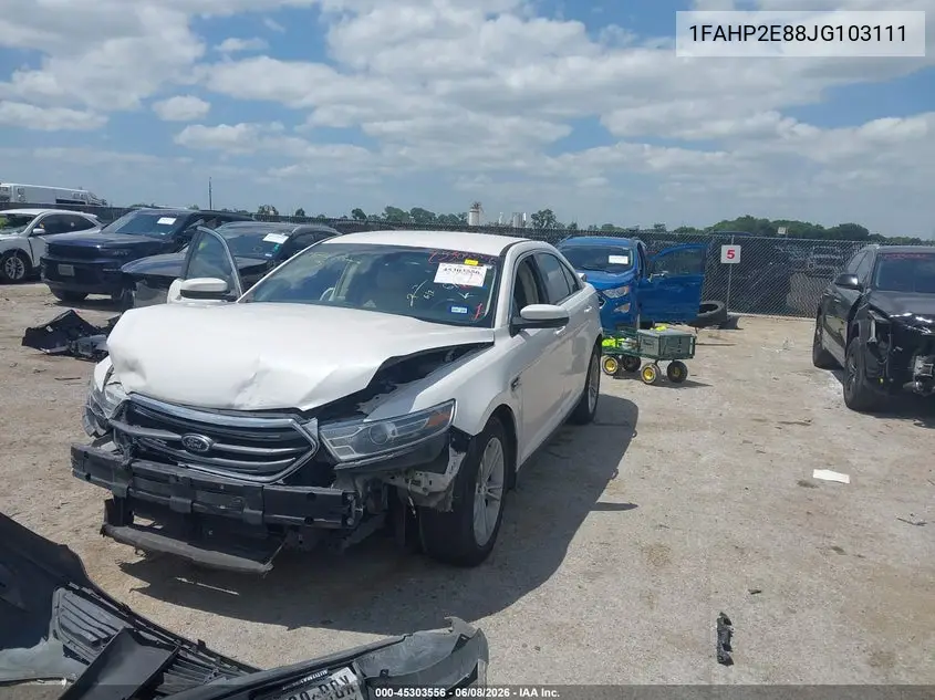 2018 Ford Taurus Sel VIN: 1FAHP2E88JG103111 Lot: 45303556
