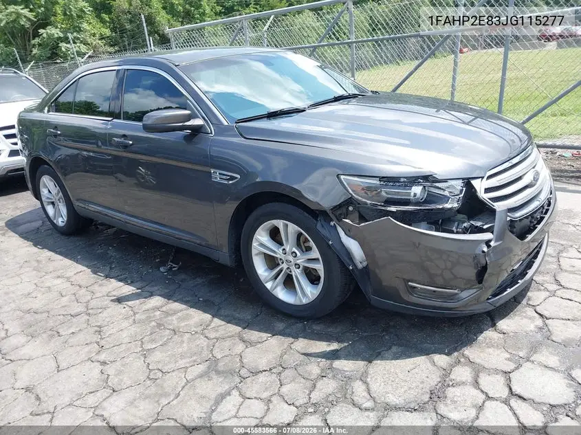 2018 Ford Taurus Sel VIN: 1FAHP2E83JG115277 Lot: 45583566