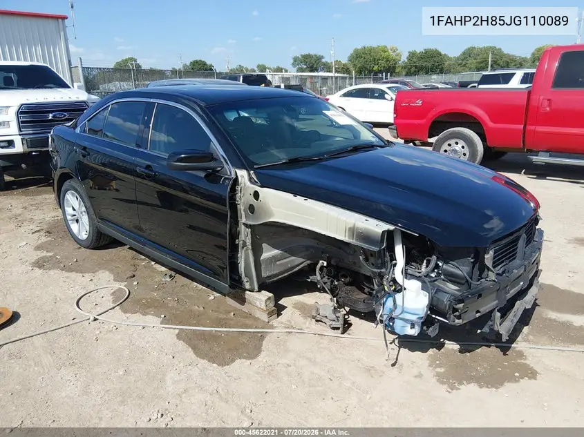 2018 Ford Taurus Sel VIN: 1FAHP2H85JG110089 Lot: 45622021