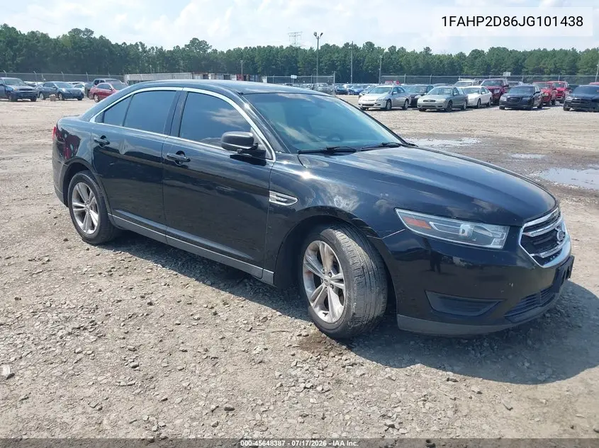 2018 Ford Taurus Se VIN: 1FAHP2D86JG101438 Lot: 45648387