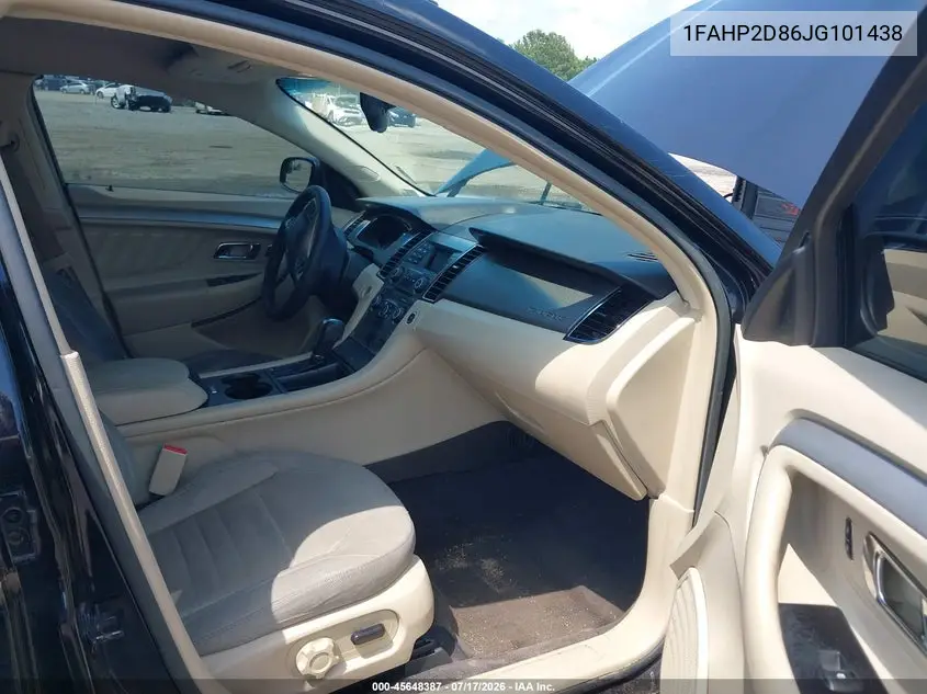2018 Ford Taurus Se VIN: 1FAHP2D86JG101438 Lot: 45648387