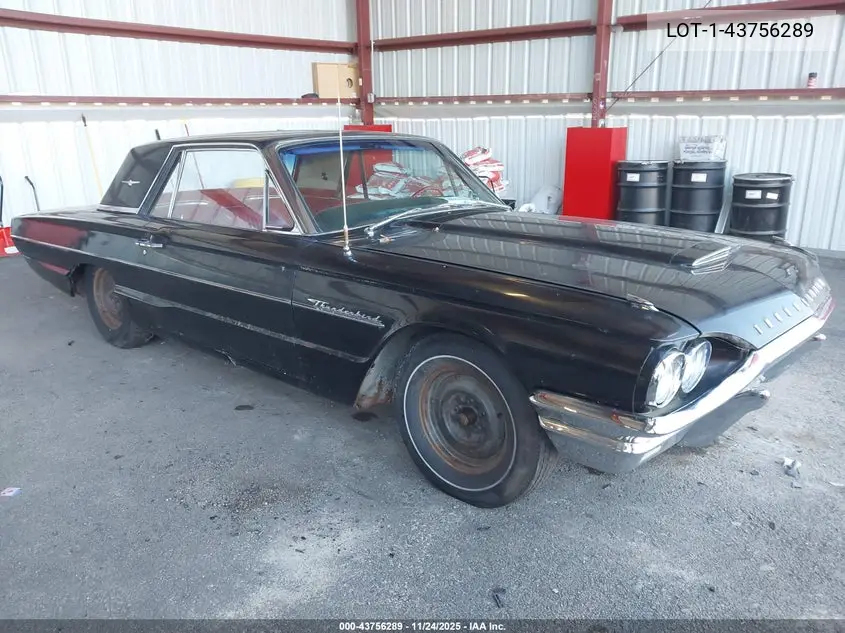 1964 Ford Thunderbird VIN: 4Y83Z178460 Lot: 43756289