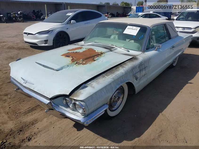 1965 Ford Thunderbird VIN: 0000005Y87Z136555 Lot: 44556431