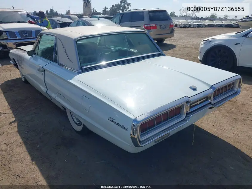 1965 Ford Thunderbird VIN: 0000005Y87Z136555 Lot: 44556431