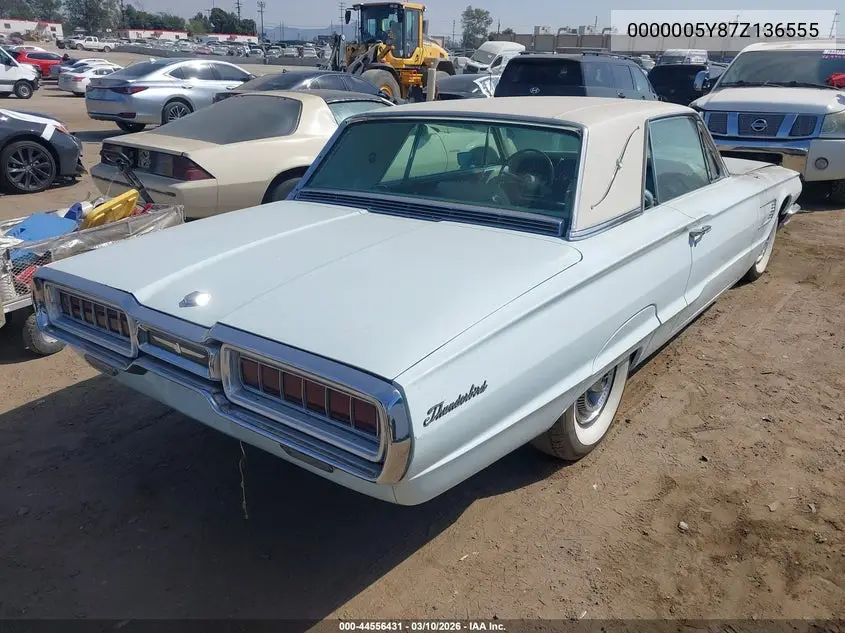 1965 Ford Thunderbird VIN: 0000005Y87Z136555 Lot: 44556431