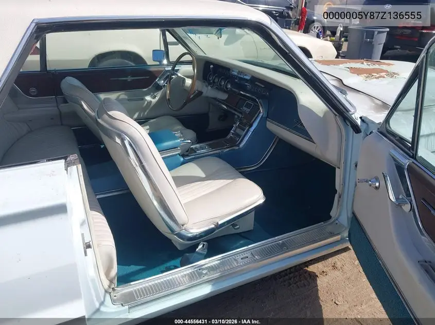1965 Ford Thunderbird VIN: 0000005Y87Z136555 Lot: 44556431
