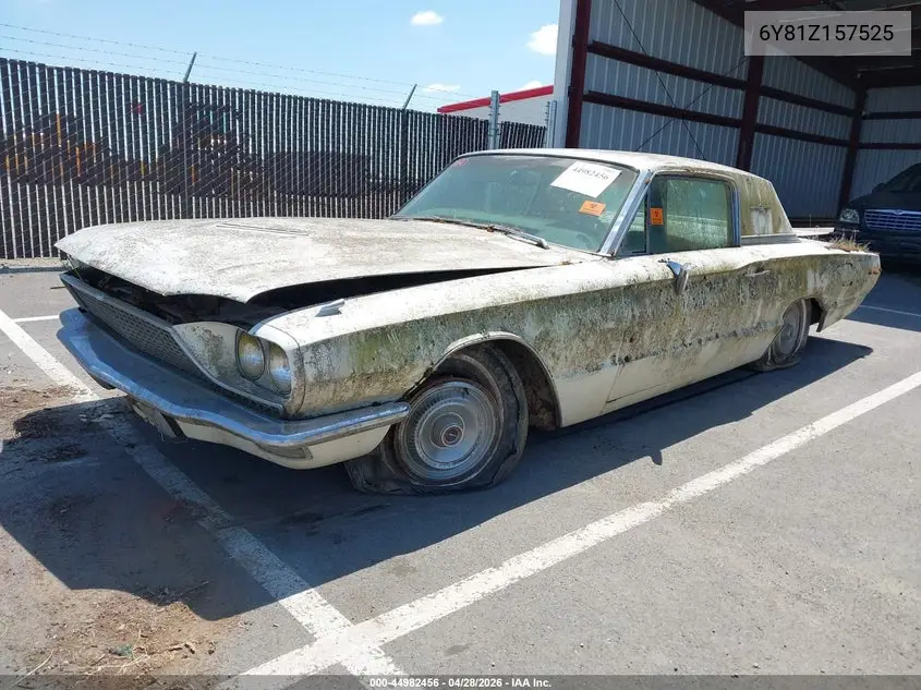1966 Ford Thunderbird VIN: 6Y81Z157525 Lot: 44982456