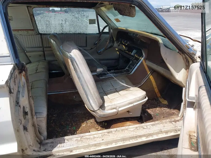 1966 Ford Thunderbird VIN: 6Y81Z157525 Lot: 44982456