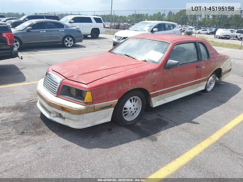 1984 Ford Thunderbird VIN: 1FABP46N4EA122777 Lot: 45195158