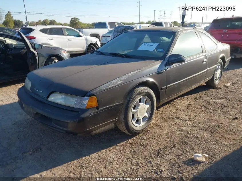 1993 Ford Thunderbird Lx VIN: 1FAPP6241PH223095 Lot: 43606812