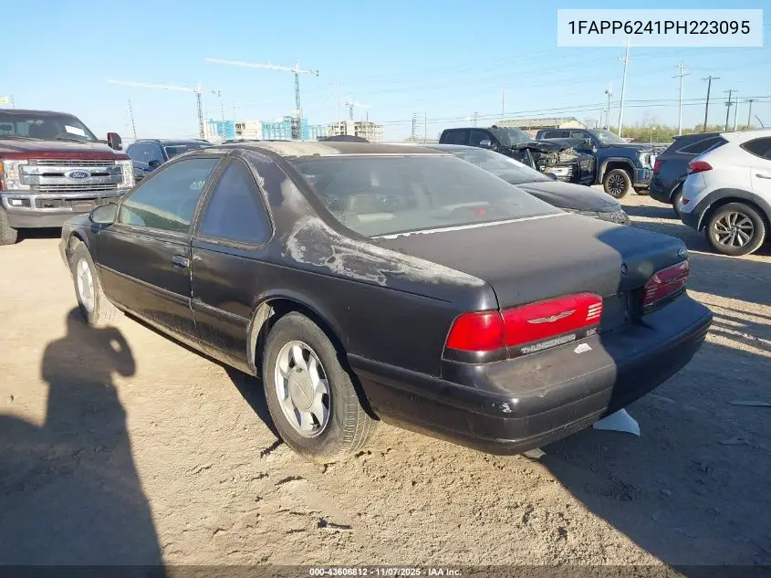 1993 Ford Thunderbird Lx VIN: 1FAPP6241PH223095 Lot: 43606812
