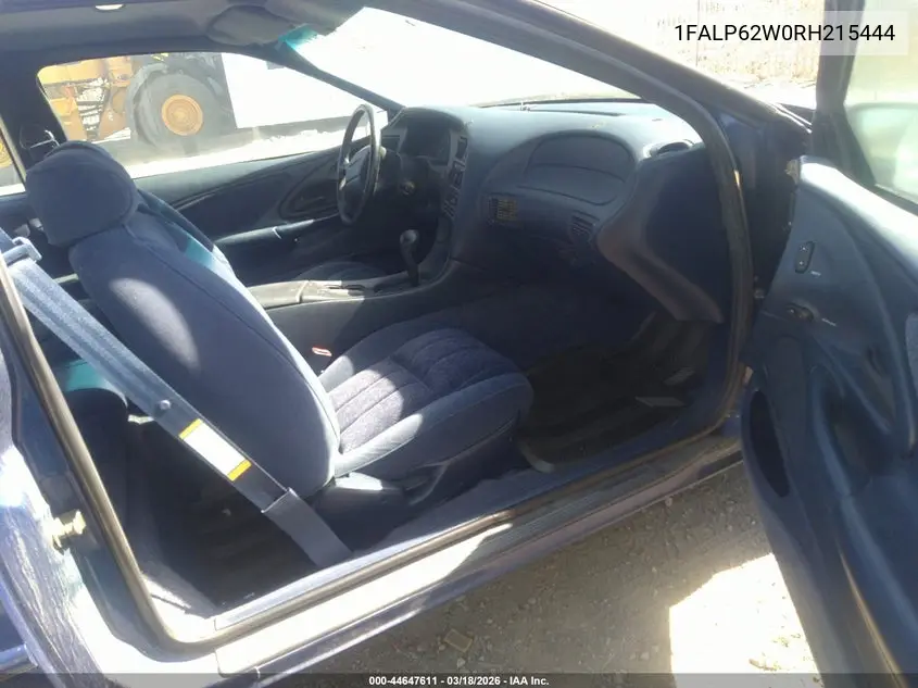 1994 Ford Thunderbird Lx VIN: 1FALP62W0RH215444 Lot: 44647611