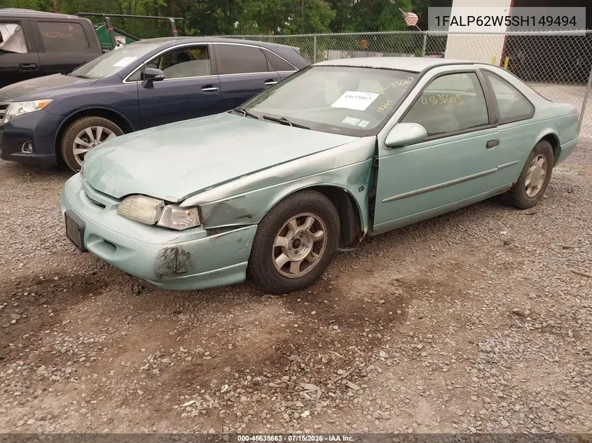 1995 Ford Thunderbird Lx VIN: 1FALP62W5SH149494 Lot: 45635663