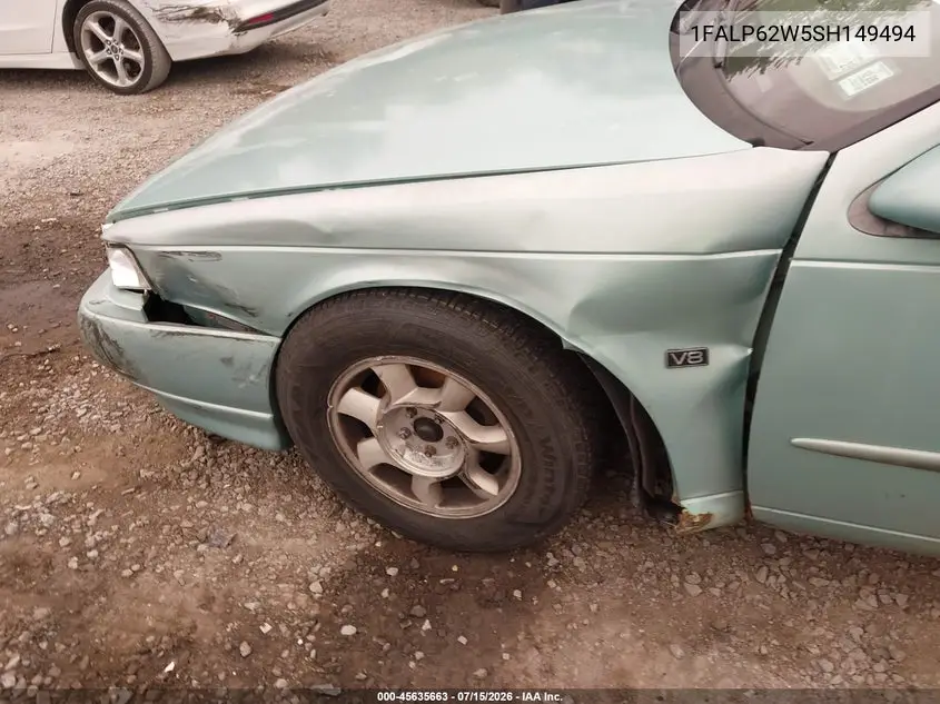 1995 Ford Thunderbird Lx VIN: 1FALP62W5SH149494 Lot: 45635663