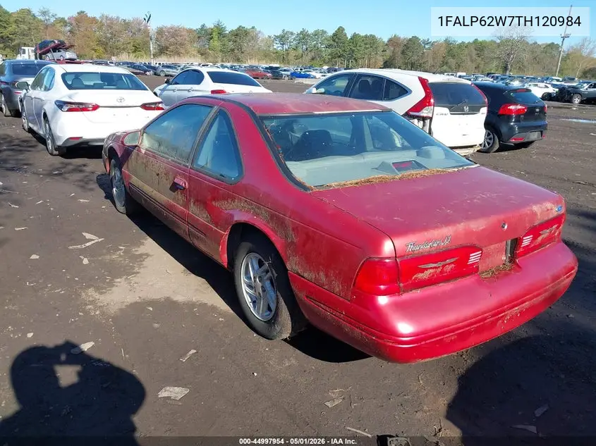 1996 Ford Thunderbird Lx VIN: 1FALP62W7TH120984 Lot: 44997954