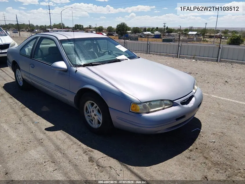 1996 Ford Thunderbird Lx VIN: 1FALP62W2TH103512 Lot: 45516076
