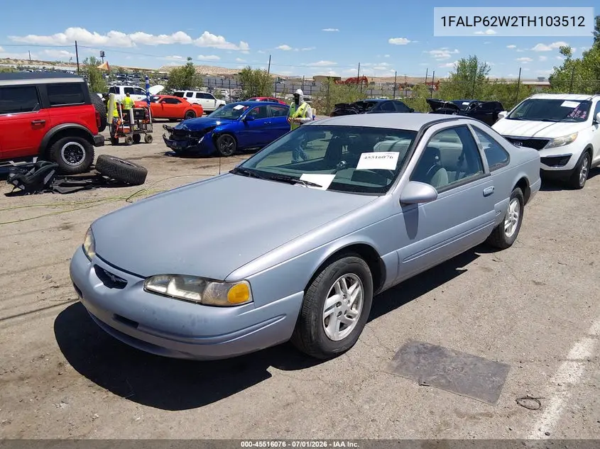 1996 Ford Thunderbird Lx VIN: 1FALP62W2TH103512 Lot: 45516076
