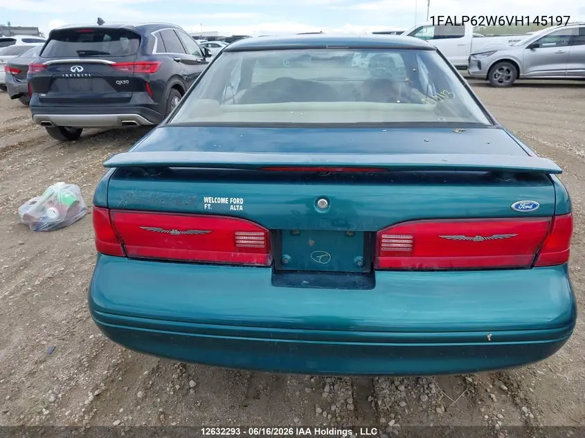 1997 Ford Thunderbird Lx VIN: 1FALP62W6VH145197 Lot: 12632293x